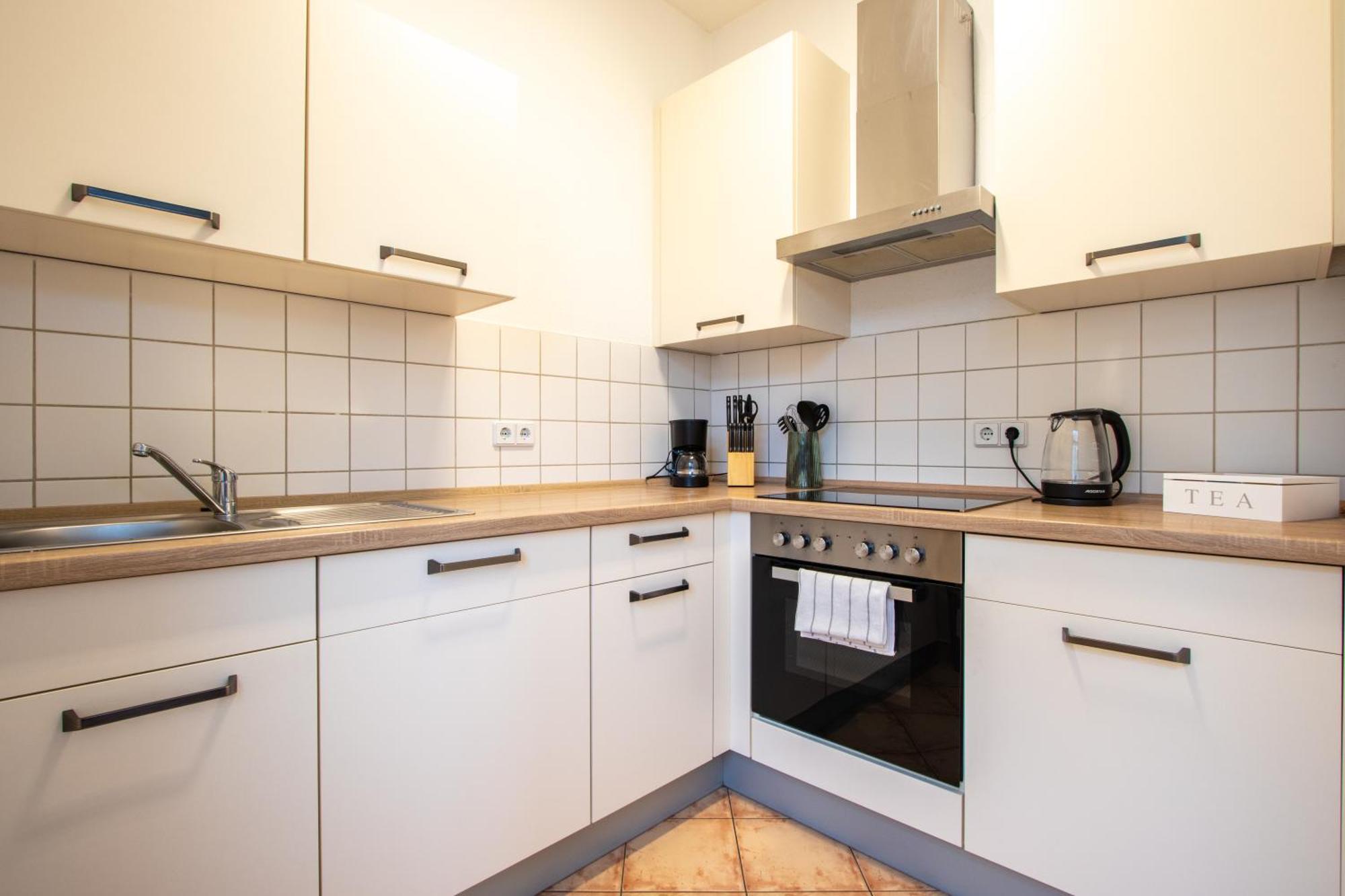 Stadtnatur Apartment Am Kuechwald - Mit Balkon, Streaming-Tv, Badewanne, Arbeitsplatz Chemnitz Esterno foto